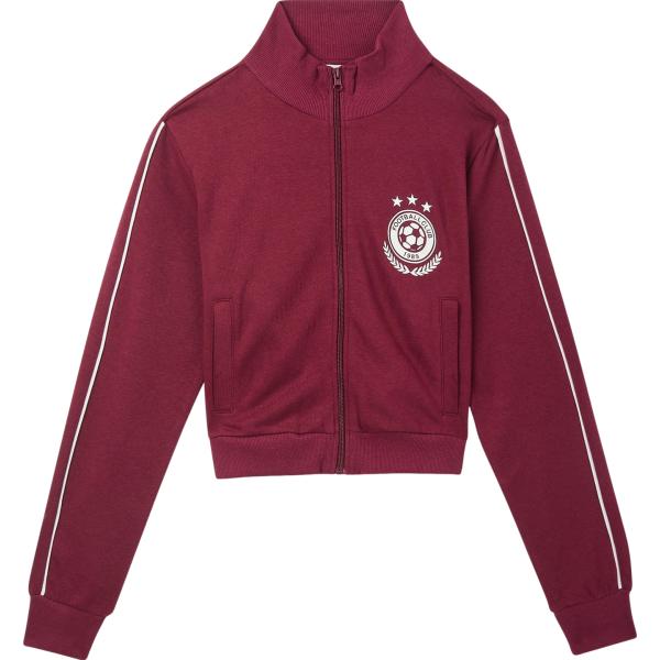 felpe Terranova rosso con stampe