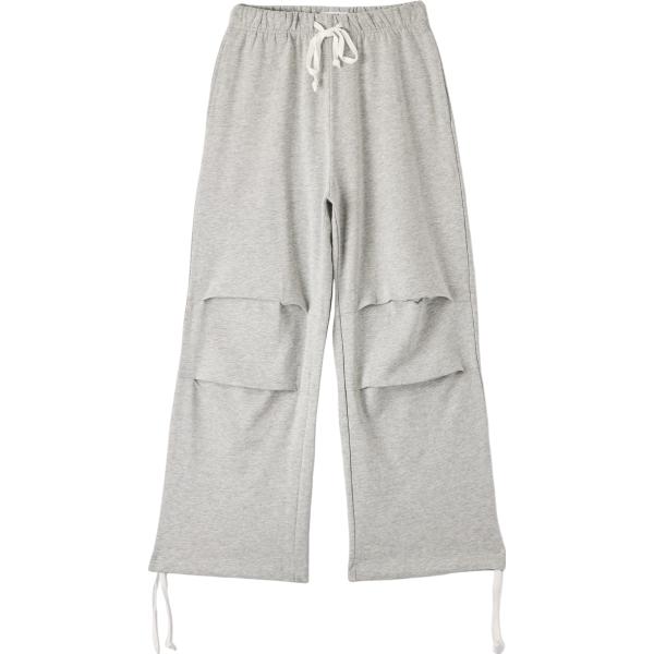 pantaloni Terranova grigio tinta unita