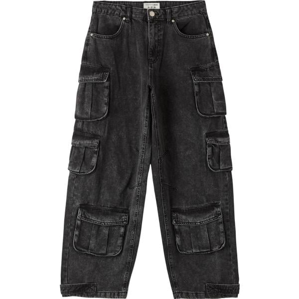 jeans Terranova nero tinta unita