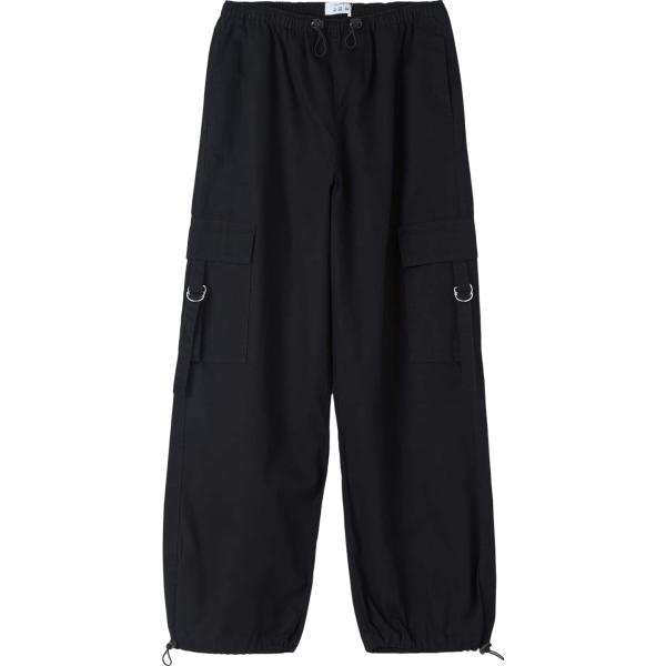 pantaloni Terranova nero tinta unita