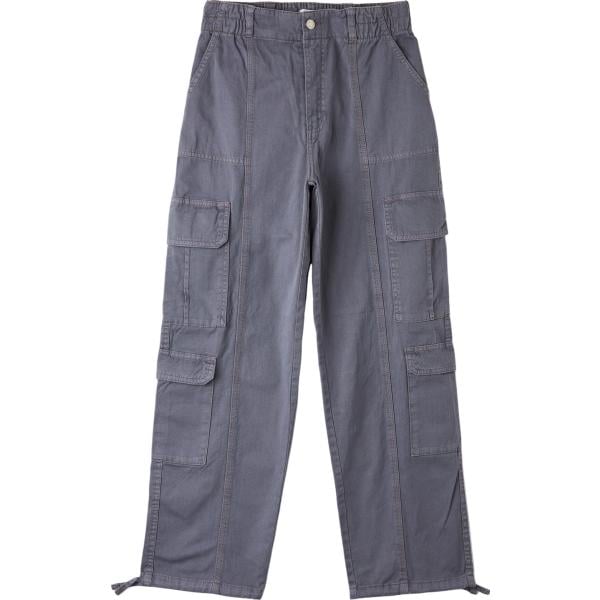 pantaloni cargo Terranova grigio tinta unita
