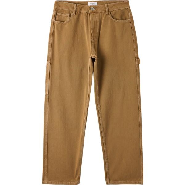 pantaloni Terranova marrone tinta unita