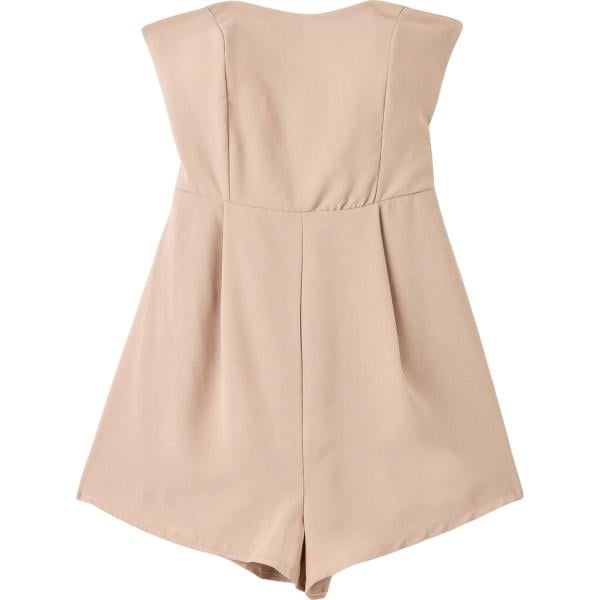 tuta corta Terranova marrone