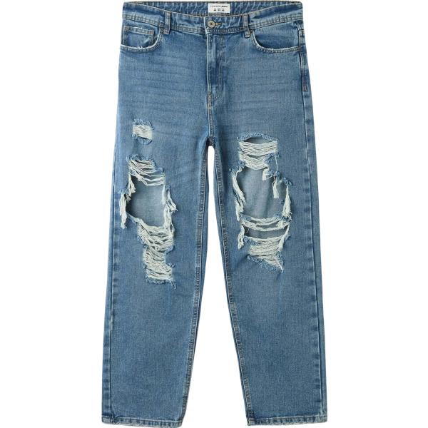 jeans strappati Terranova blu