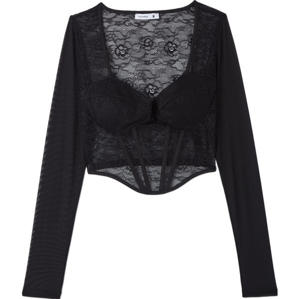 t-shirt Terranova nero