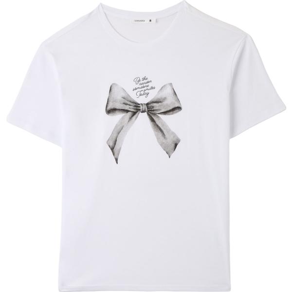 t-shirt Terranova bianco
