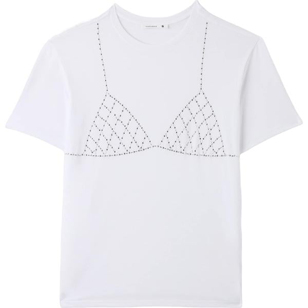 t-shirt Terranova bianco