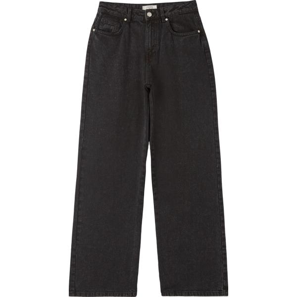pantaloni Terranova nero tinta unita