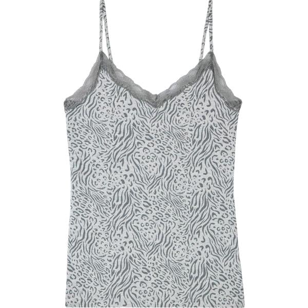 canottiere Terranova grigio animalier