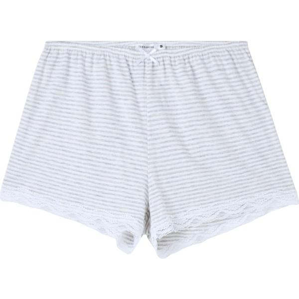 shorts Terranova grigio a righe