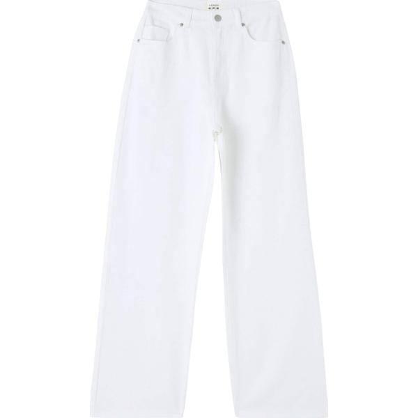 pantaloni Terranova bianco tinta unita