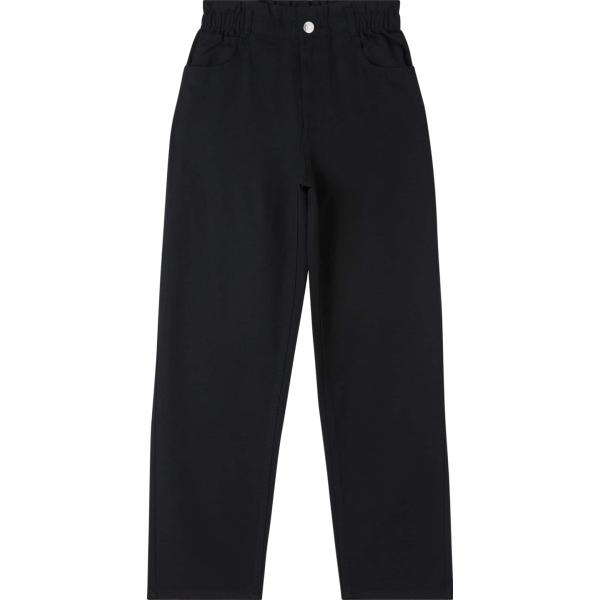 pantaloni Terranova nero tinta unita