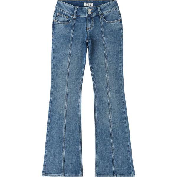 jeans a zampa Terranova blu