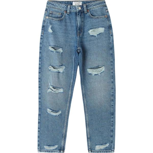 jeans mom Terranova blu