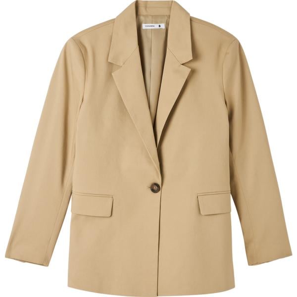 blazer Terranova marrone tinta unita