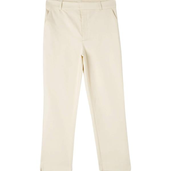 pantaloni chino Terranova bianco tinta unita