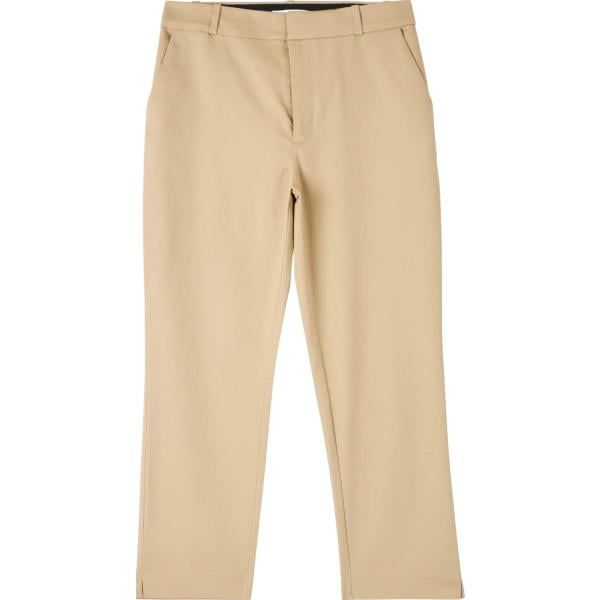 pantaloni chino Terranova marrone tinta unita