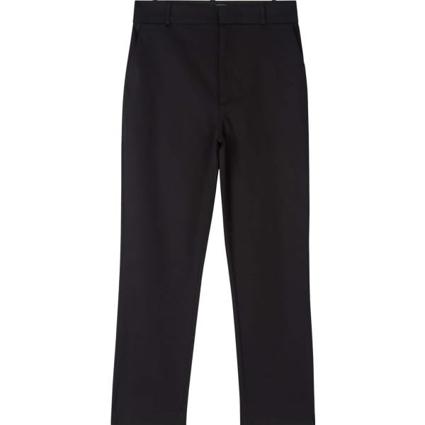 pantaloni chino Terranova nero tinta unita