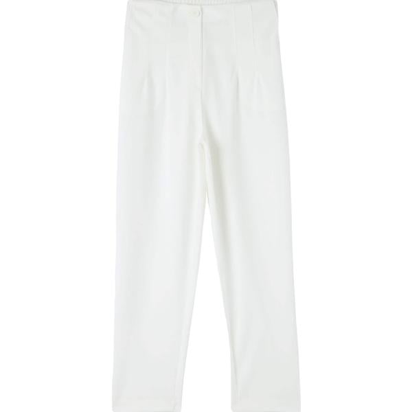 pantaloni chino Terranova bianco tinta unita