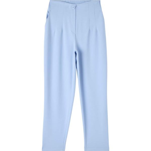 pantaloni chino Terranova blu tinta unita