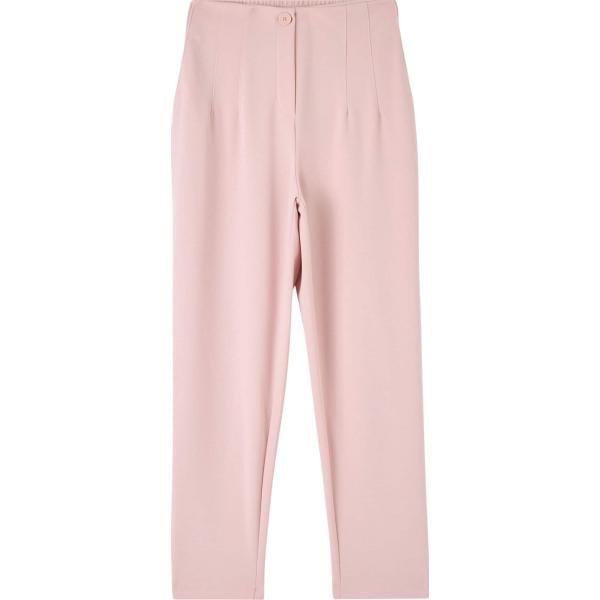 pantaloni chino Terranova rosa tinta unita