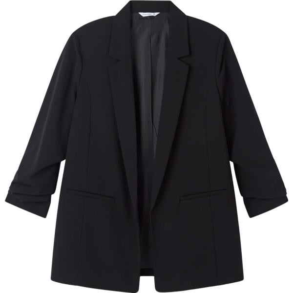blazer Terranova nero tinta unita
