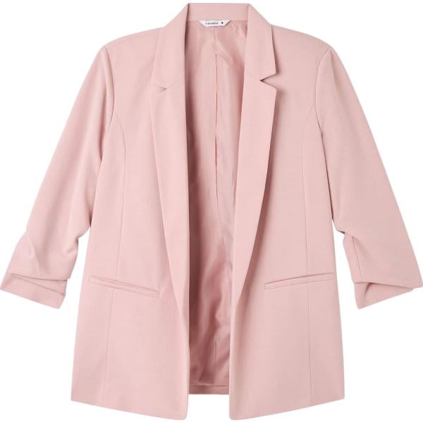 blazer Terranova rosa tinta unita