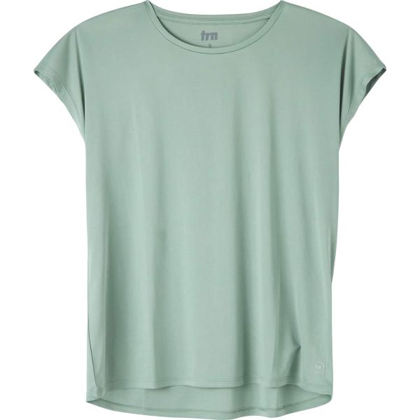 t-shirt Terranova verde tinta unita