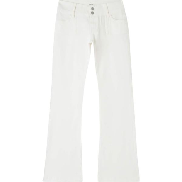 pantaloni Terranova bianco tinta unita