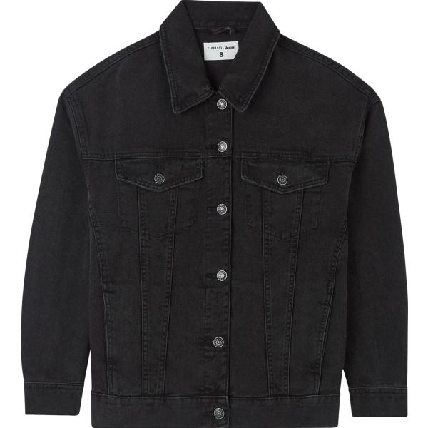 blazer Terranova nero tinta unita