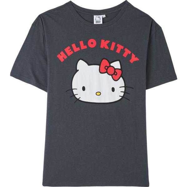 t-shirt Terranova blu con stampe