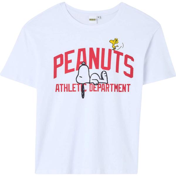 t-shirt Terranova bianco con stampe