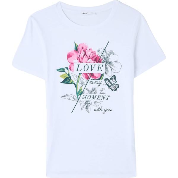 t-shirt Terranova bianco con stampe