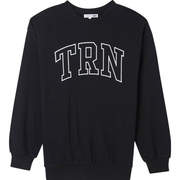 felpe Terranova nero con stampe