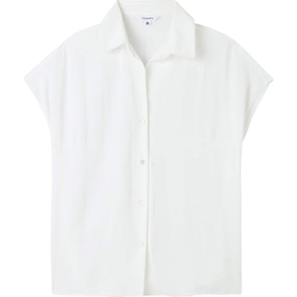 camicie Terranova bianco tinta unita
