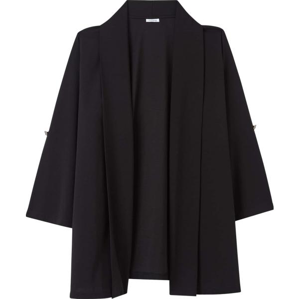 blazer Terranova nero tinta unita