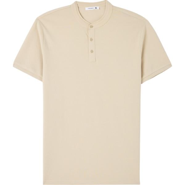 t-shirt Terranova bianco tinta unita