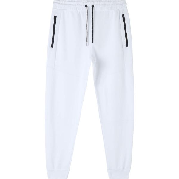 pantaloni Terranova bianco con stampe