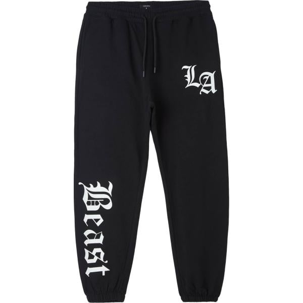 pantaloni sportivi Terranova nero con stampe