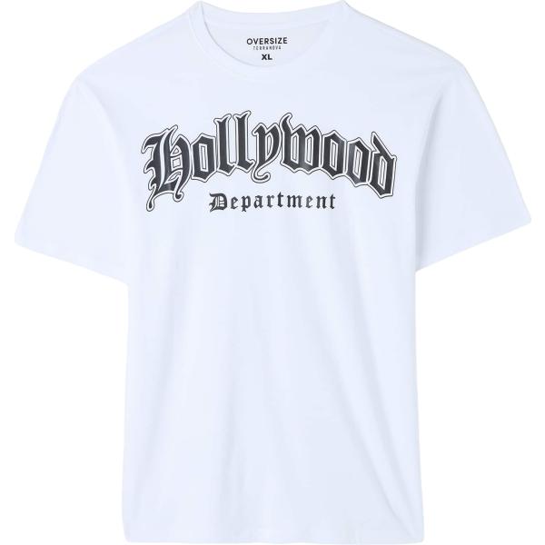 t-shirt Terranova bianco con stampe