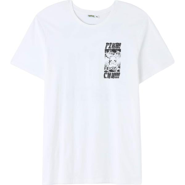 t-shirt Terranova bianco con stampe