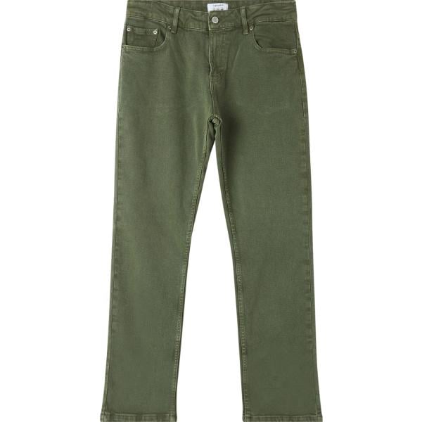 pantaloni Terranova verde tinta unita