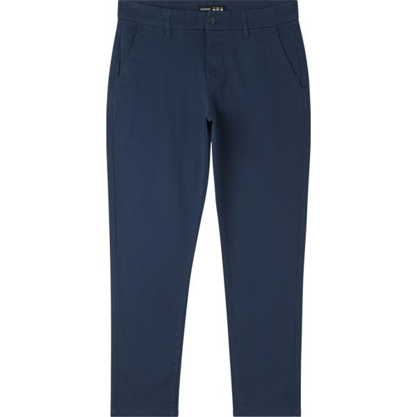 pantaloni skinny Terranova blu tinta unita