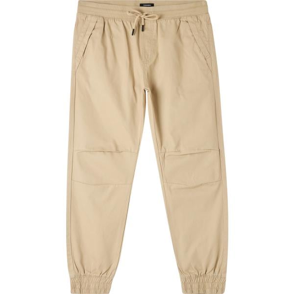pantaloni Terranova marrone tinta unita