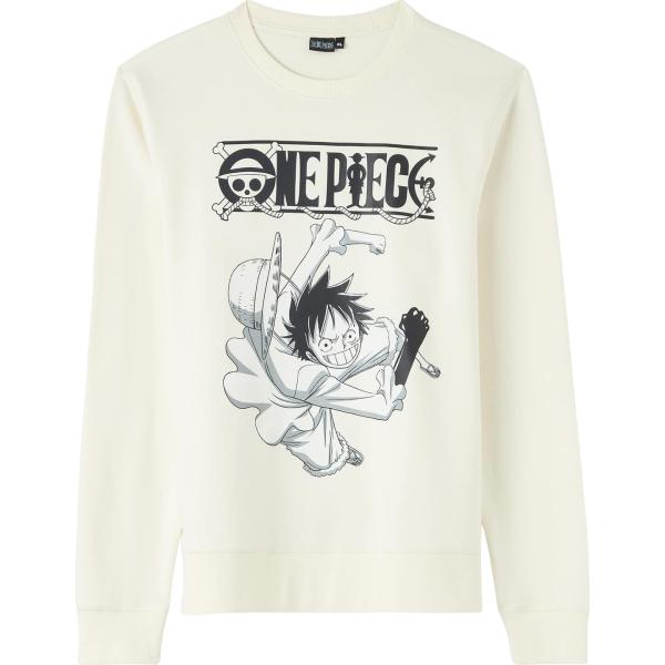 felpe Terranova bianco con stampe
