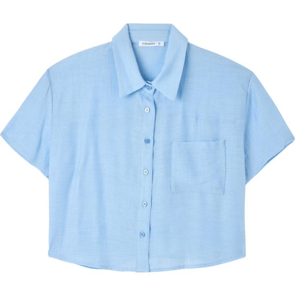 camicie Terranova blu
