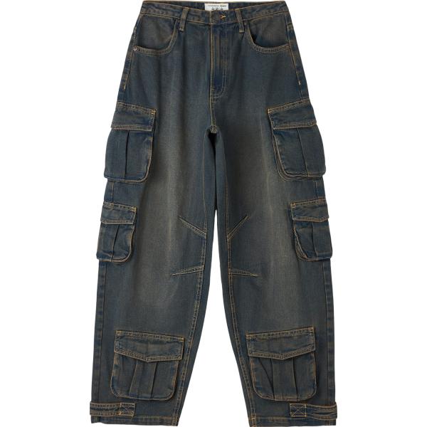 jeans Terranova grigio tinta unita