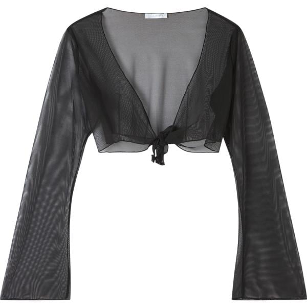 bolero Terranova grigio tinta unita