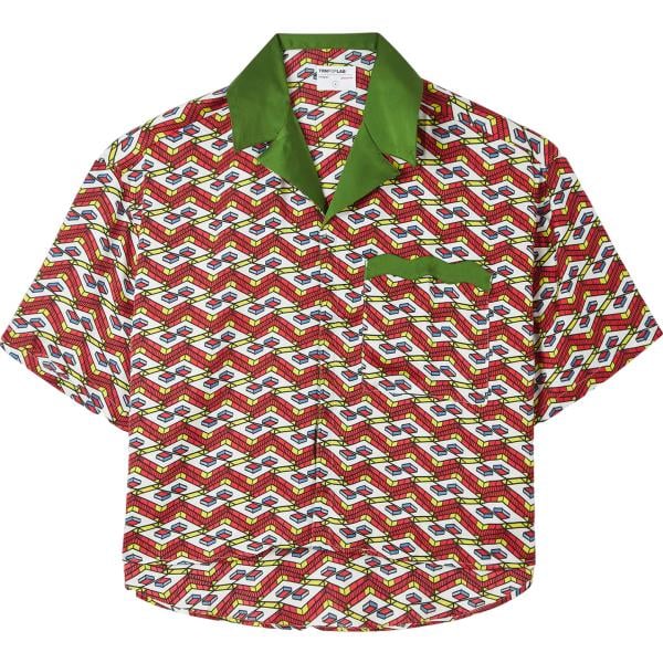camicie a manica corta Terranova rosso