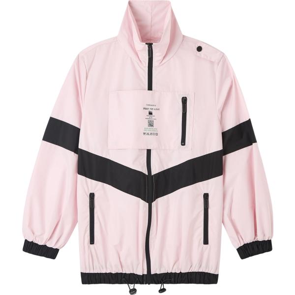 blazer Terranova rosa con stampe
